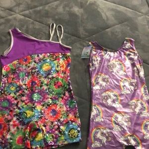 Gymnastics leotards